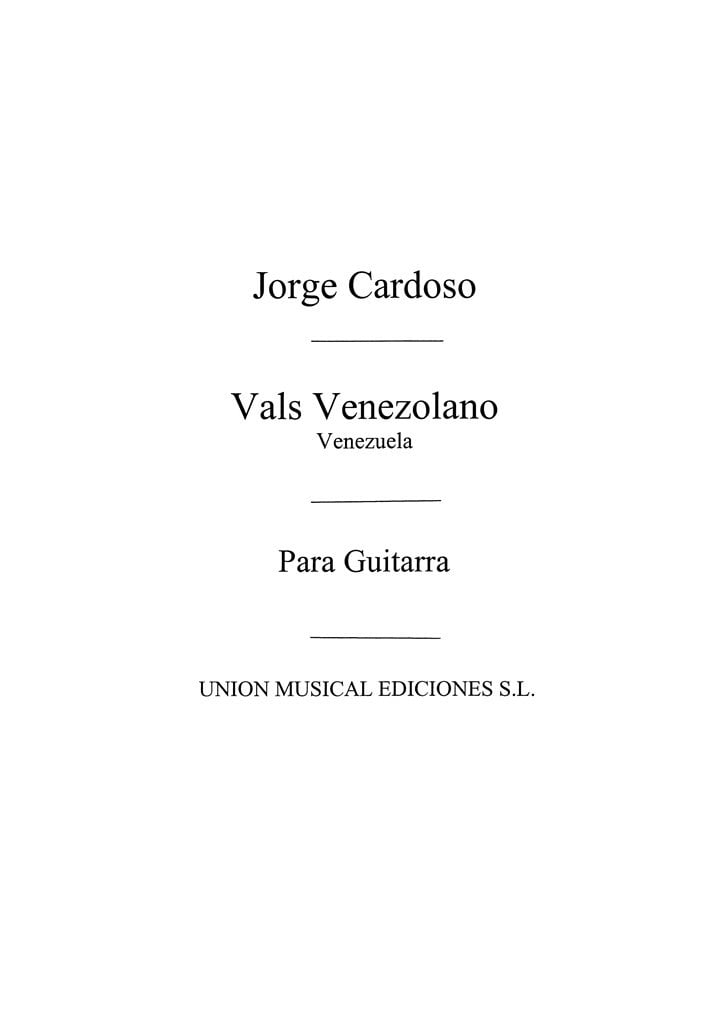 Venezuela Vals No.10
